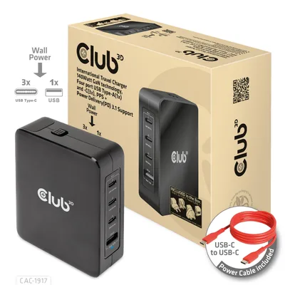 Club3D Travel CAC-1917 laadija