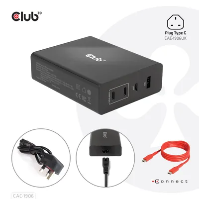 Club3D Travel CAC-1906 laadija