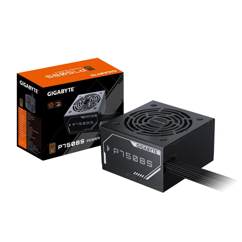 GIGABYTE Efficiency 80 PLUS BRONZE PFC Active GP-P750BS toiteplokk