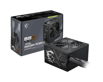 MSI MAGA650BNPCIE5II toiteplokk