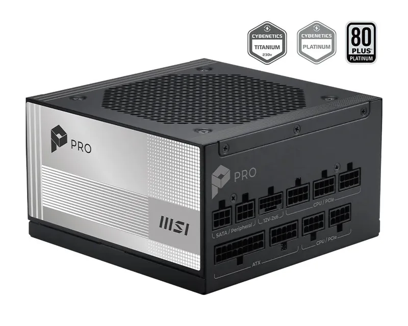 MSI PRO A850PL PCIE5 PROA850PLPCIE5 toiteplokk