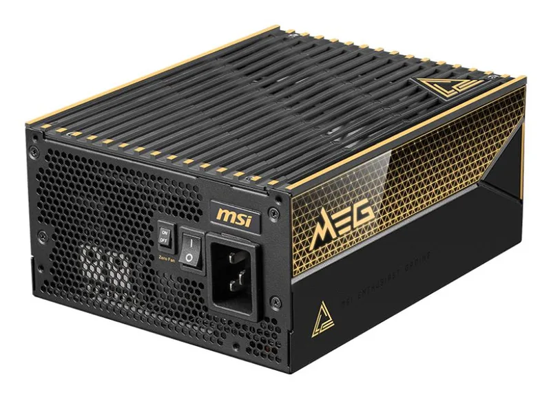 MSI MEG AI1600T PCIE5 ATX 3.1 toiteplokk