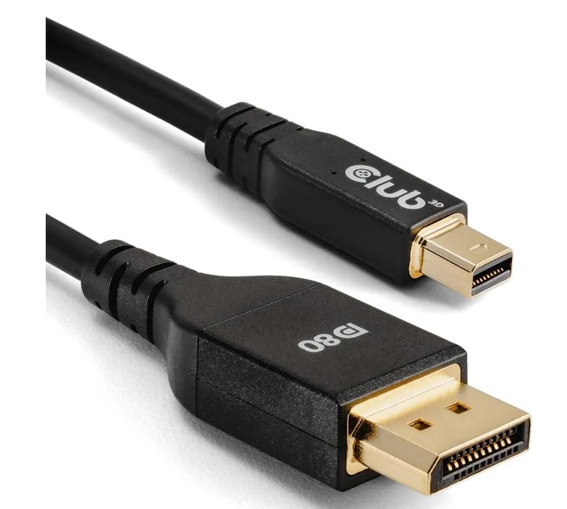 Club3D Mini CAC-1116 1 m videokaabel