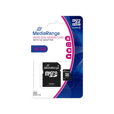 Mediarange Micro SDHC MR958 mälukaart