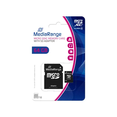 Mediarange Micro SDXC MR955 mälukaart