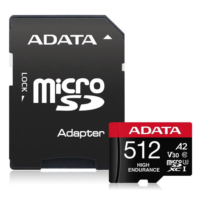 Adata Micro SDXC AUSDX512GUI3V30SHA2-RA1 mälukaart