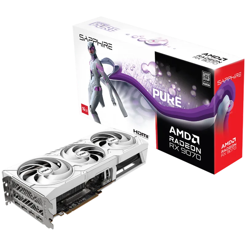Sapphire Pure Radeon 9070 graafikakaart