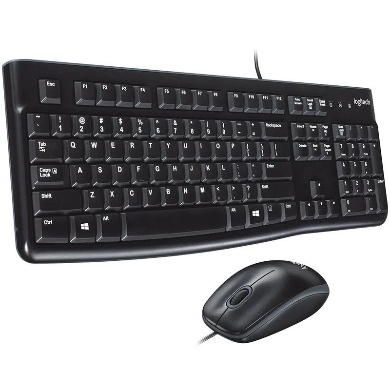 Logitech +Mouse Combo MK120 klaviatuur
