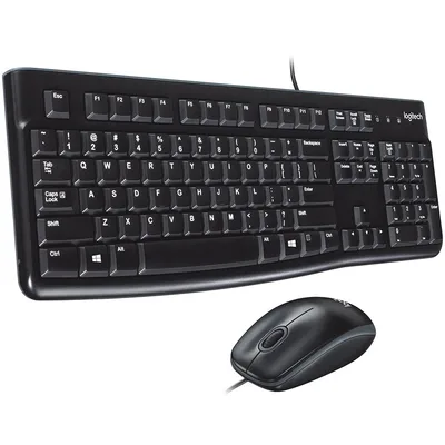 Logitech +Mouse Combo MK120 klaviatuur