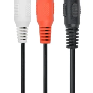 Gembird 5m, 3.5mm/2xRCA, M/M audio cables