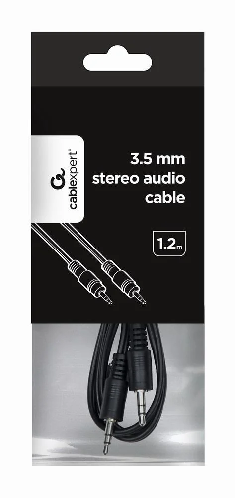 Gembird 1.2m, 3.5mm/3.5mm, M/M audio cables