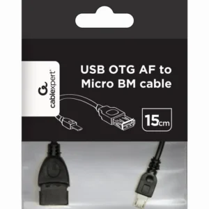 Gembird USB A - Micro-USB B, 0.15m usb cables