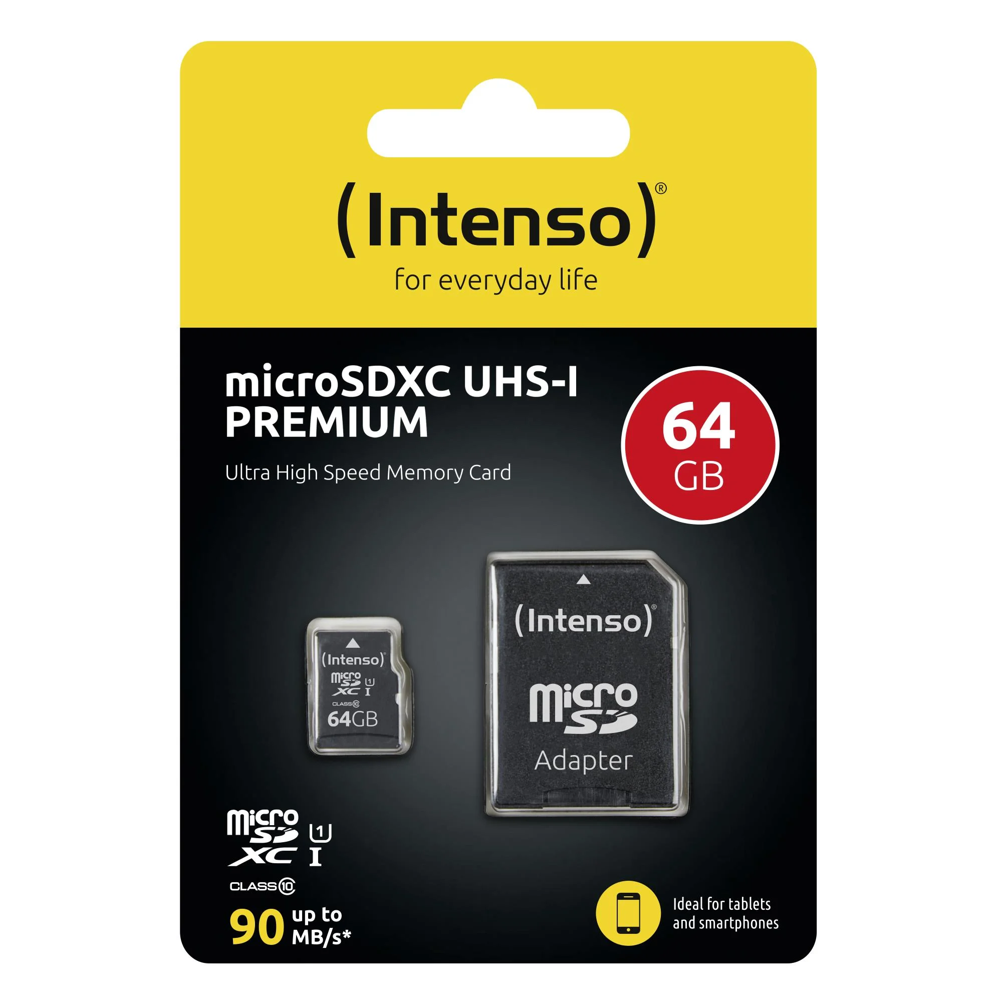 Intenso MicroSDXC 64GB UHS-I muistikaart