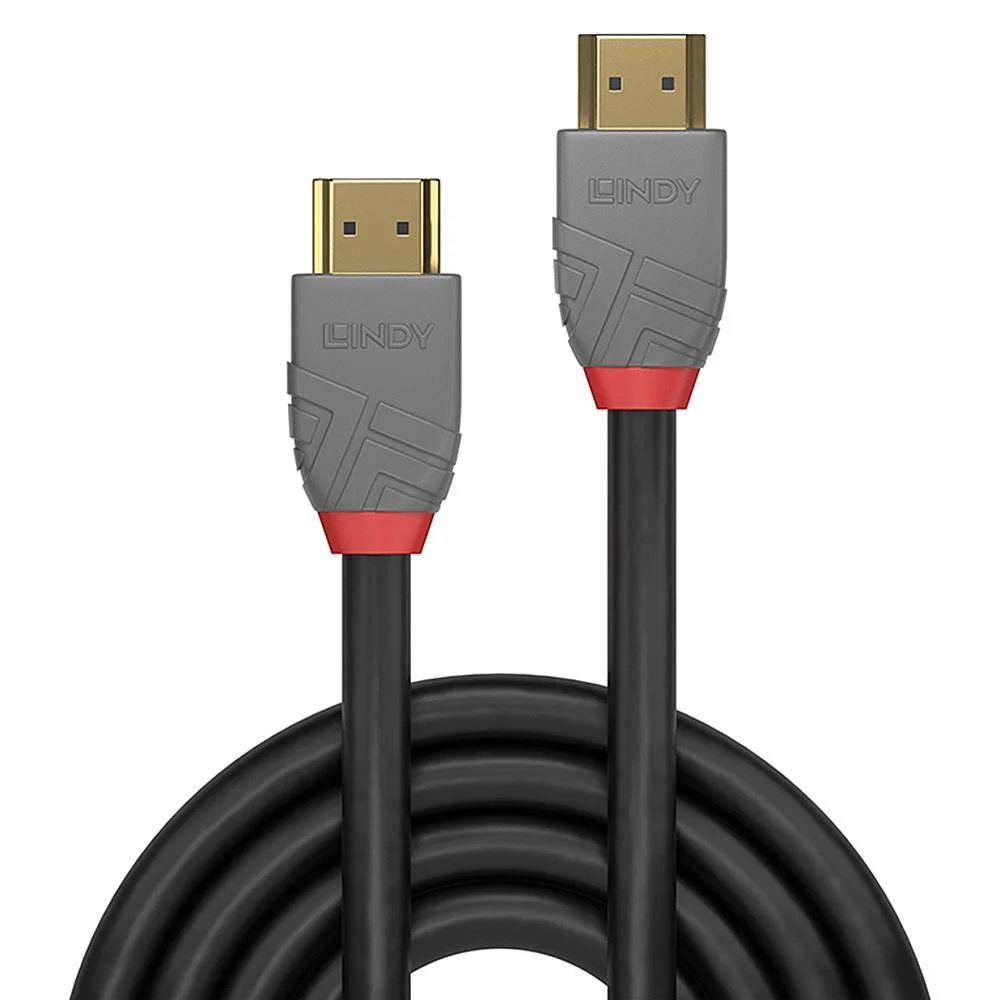 Lindy 5m High Speed HDMI Cable, Anthra Line video graphics cables