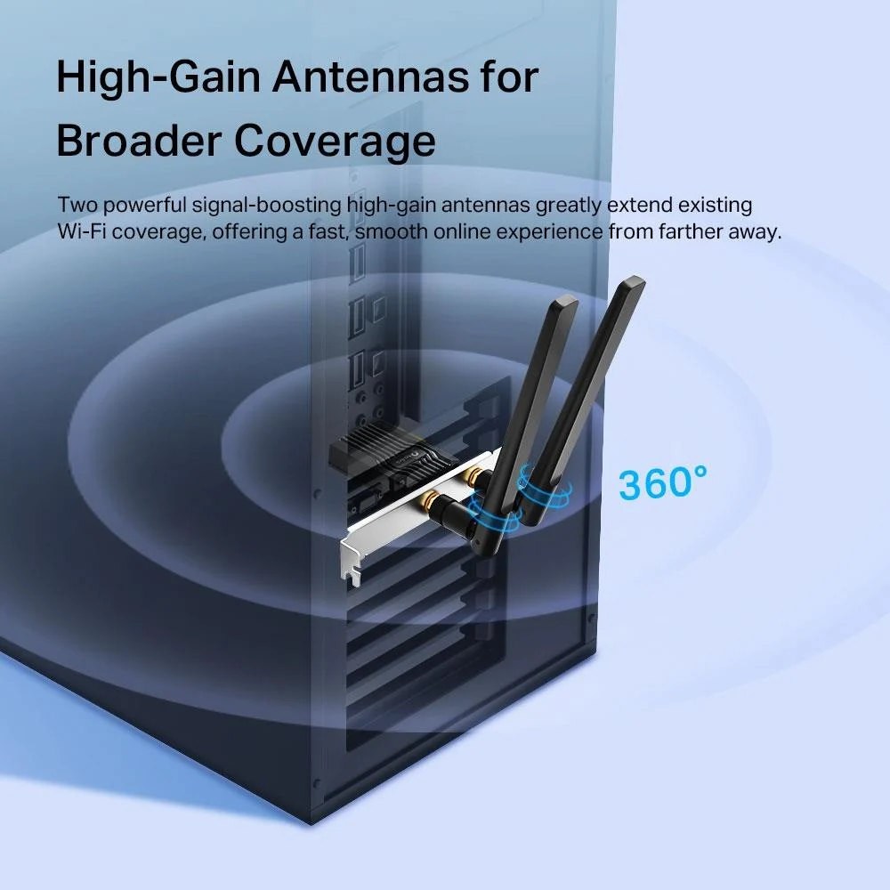 Tp-Link Archer AX3000 Wi-Fi 6 Bluetooth 5 wireless network adapters