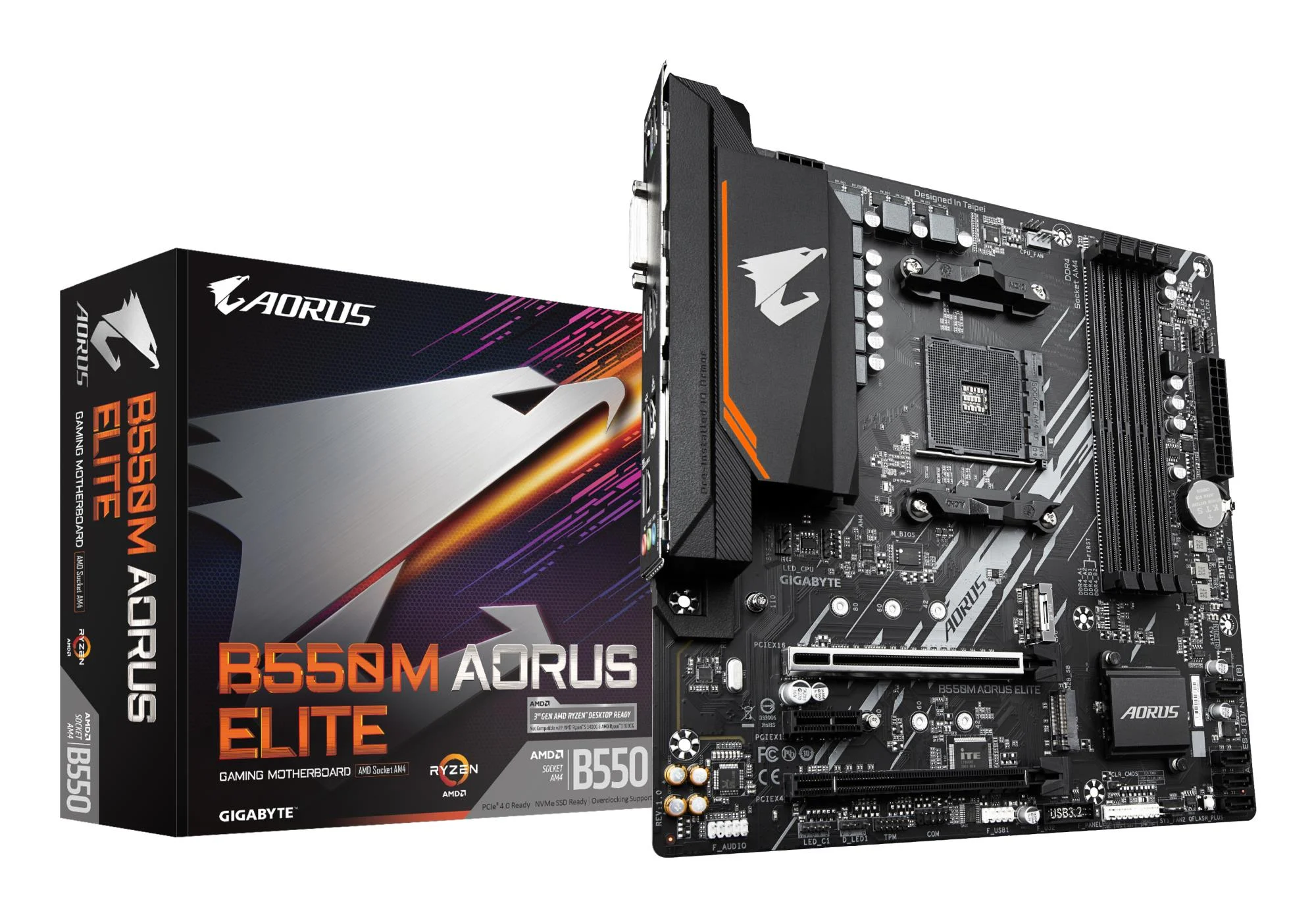 Gigabyte B550M AORUS ELITE 1.3 mainboard