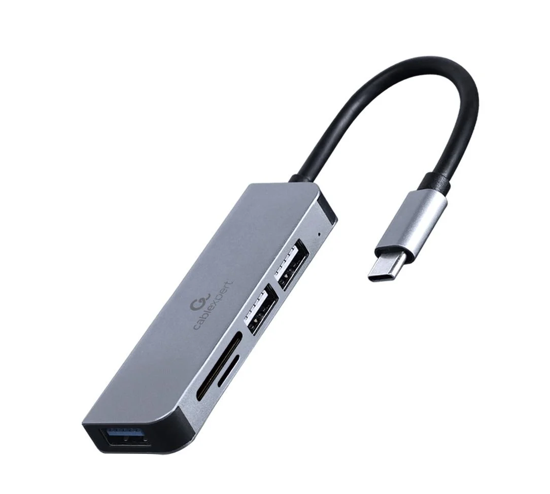 Gembird UHB-CM-CRU3P1U2P2-01 notebook docks