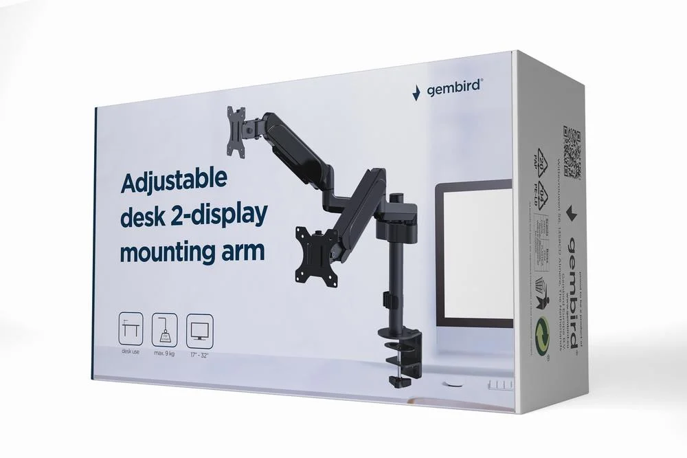 Gembird MA-DA2P-01 mounts and stands