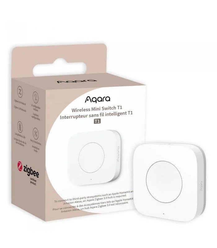 Aqara Wireless Mini Switch T1 WB-R02D