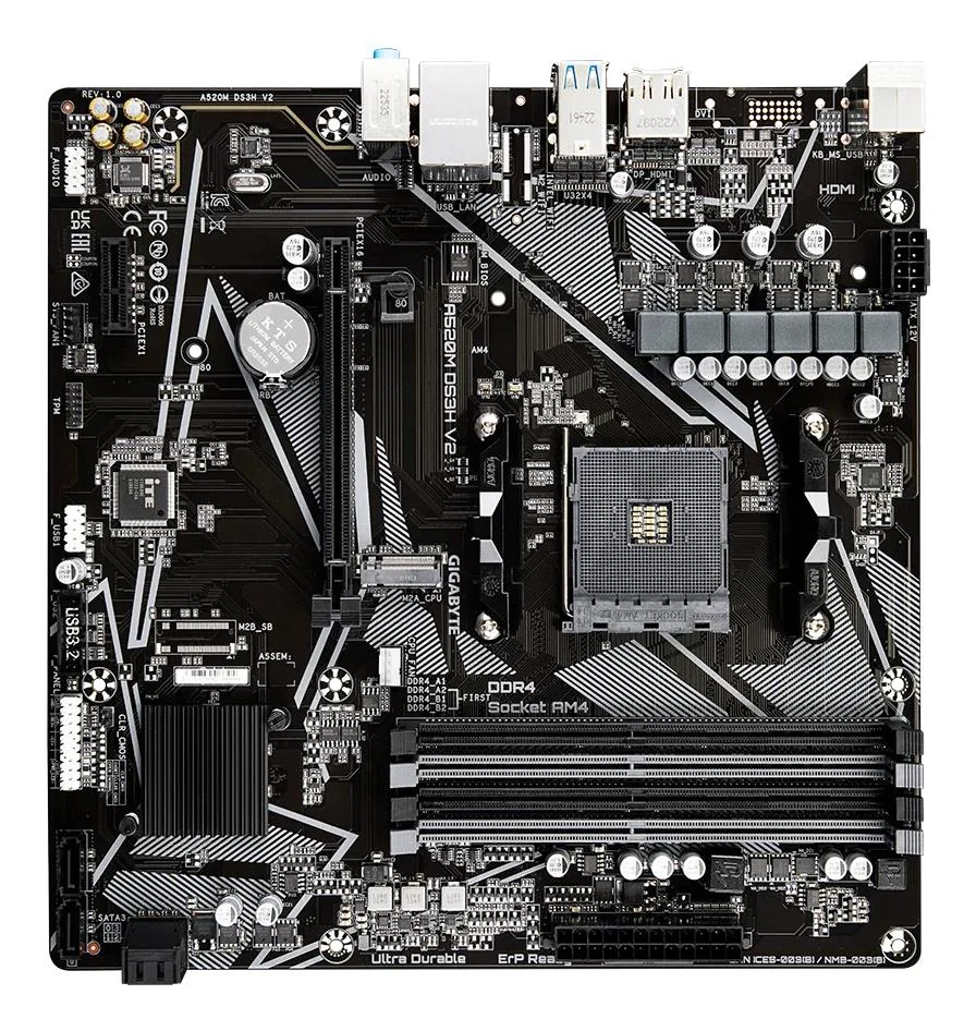 Gigabyte A520M DS3H V2 mainboard