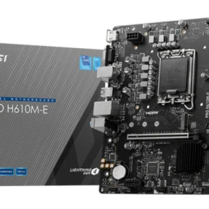 MSI PRO H610M-E mainboard