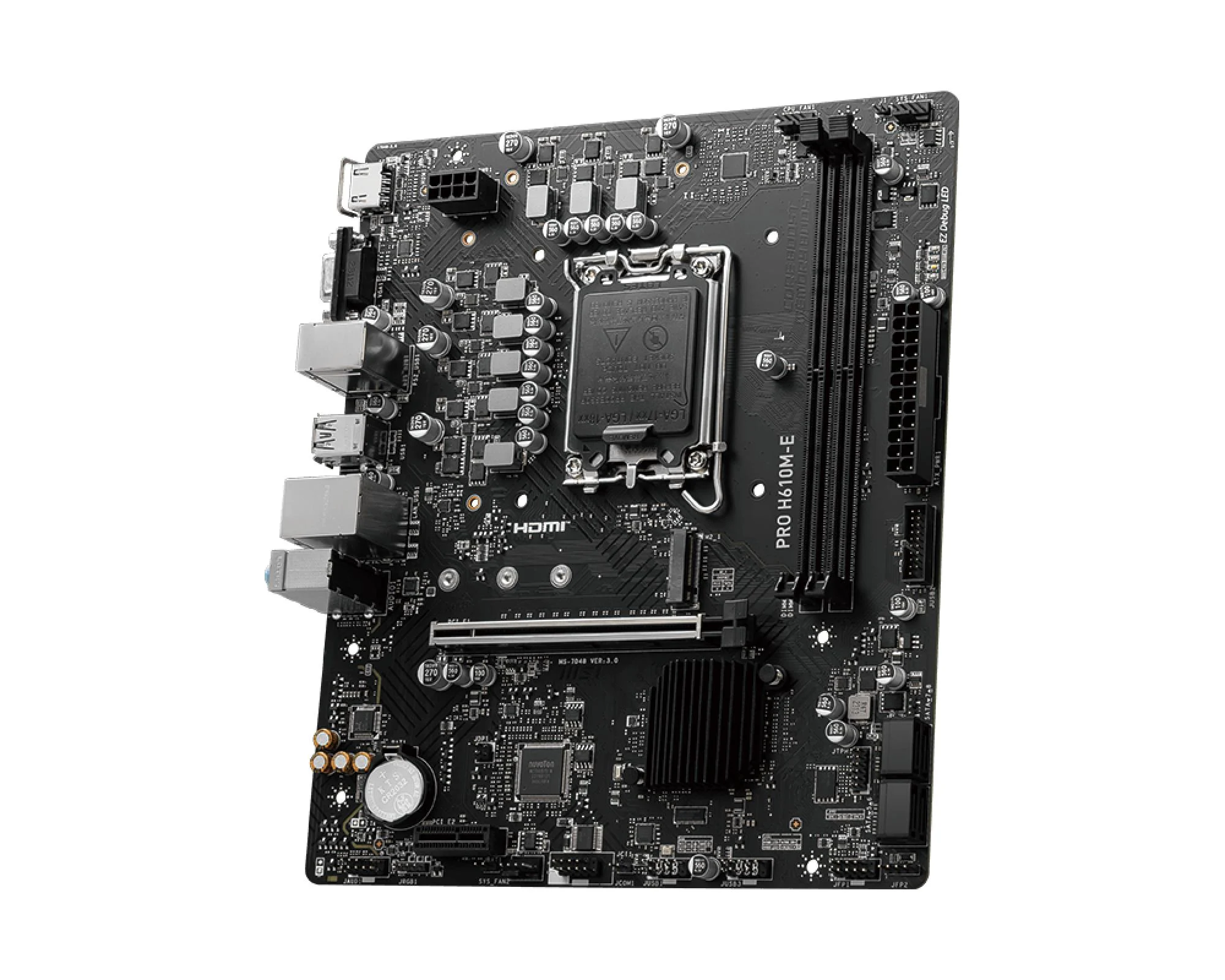 MSI PRO H610M-E mainboard