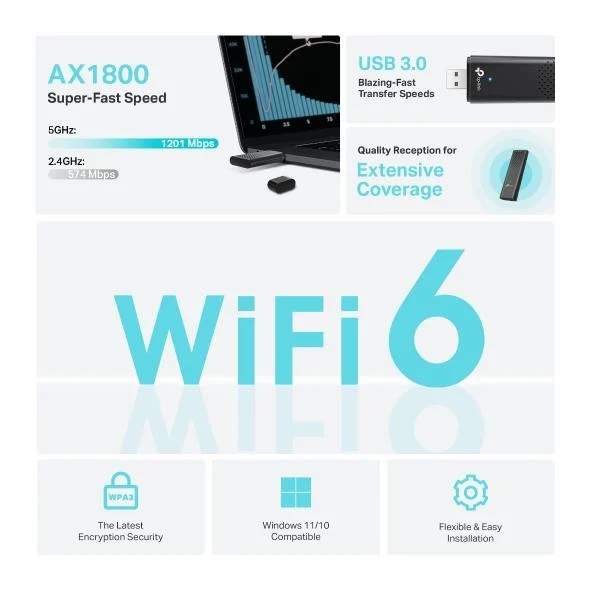 Tp-Link Archer TX20U wireless network adapters