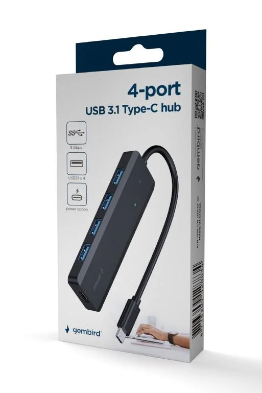 Gembird 4-port USB 3 usb hub