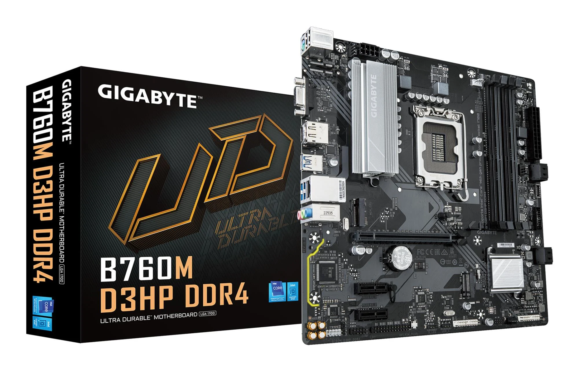 Gigabyte B760M D3HP DDR4 mainboard
