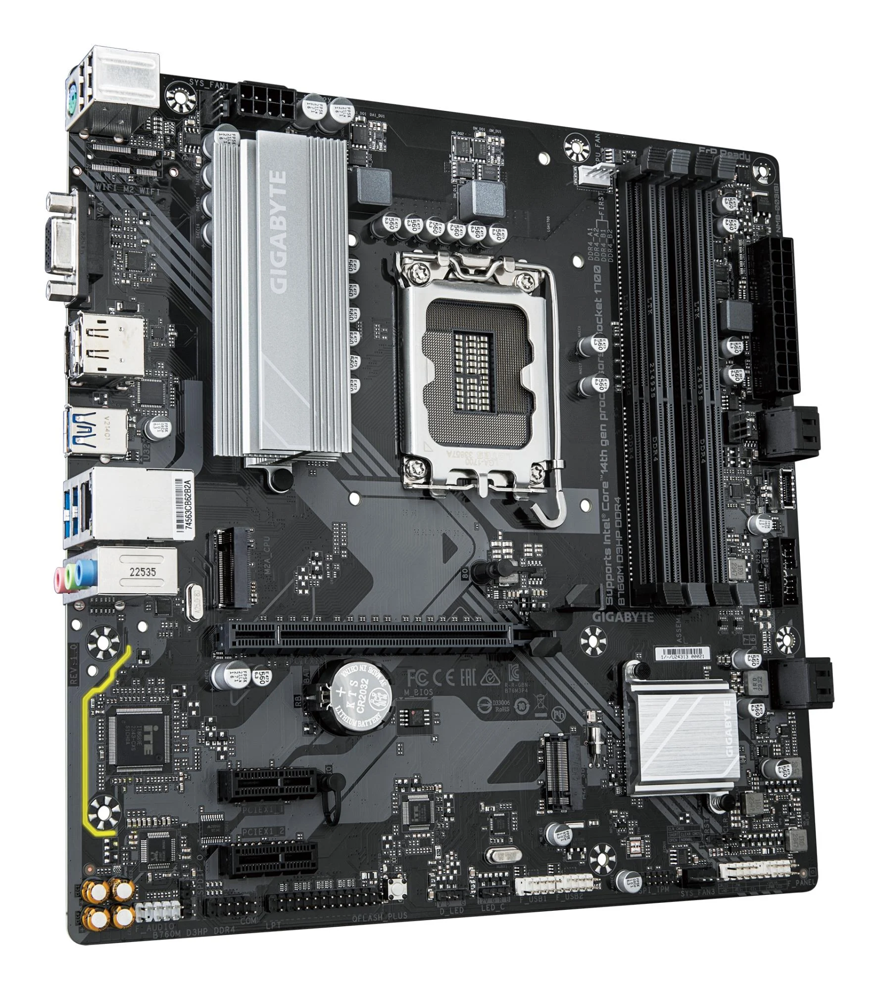 Gigabyte B760M D3HP DDR4 mainboard