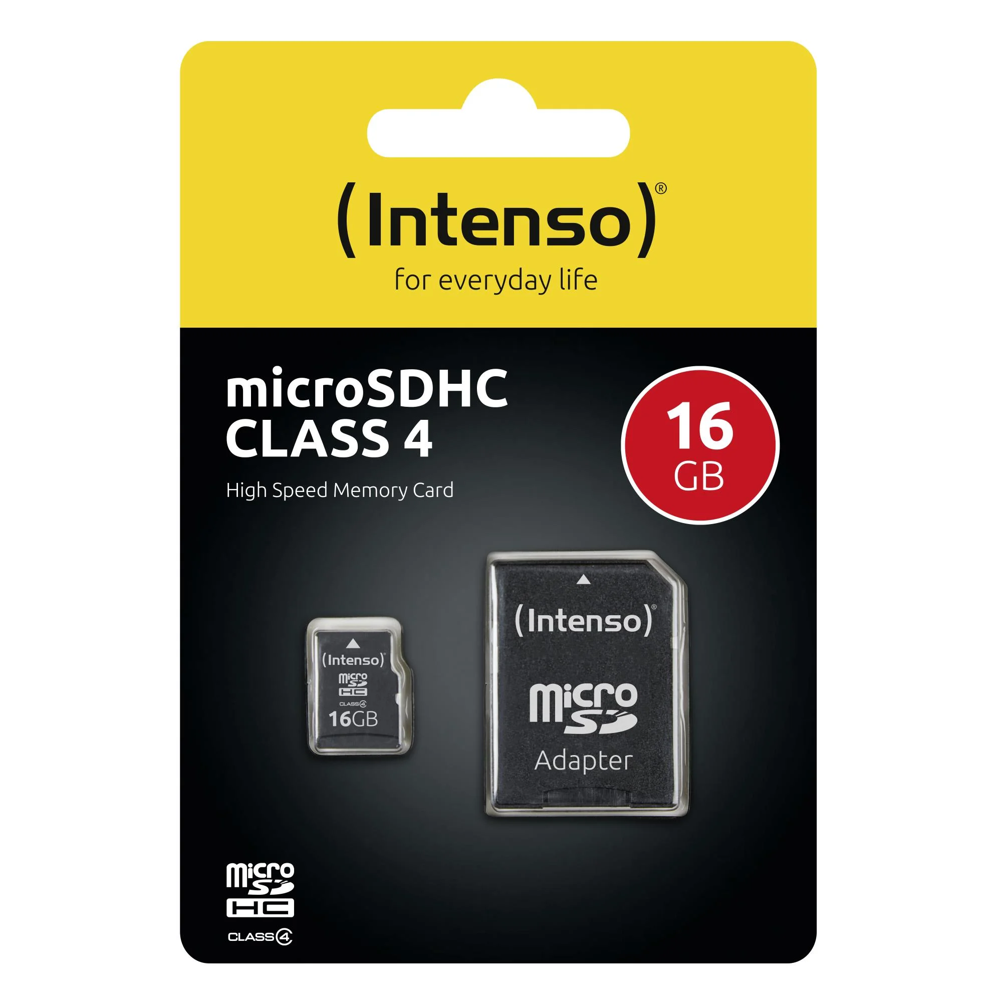 Intenso MicroSDHC 16GB Class 4