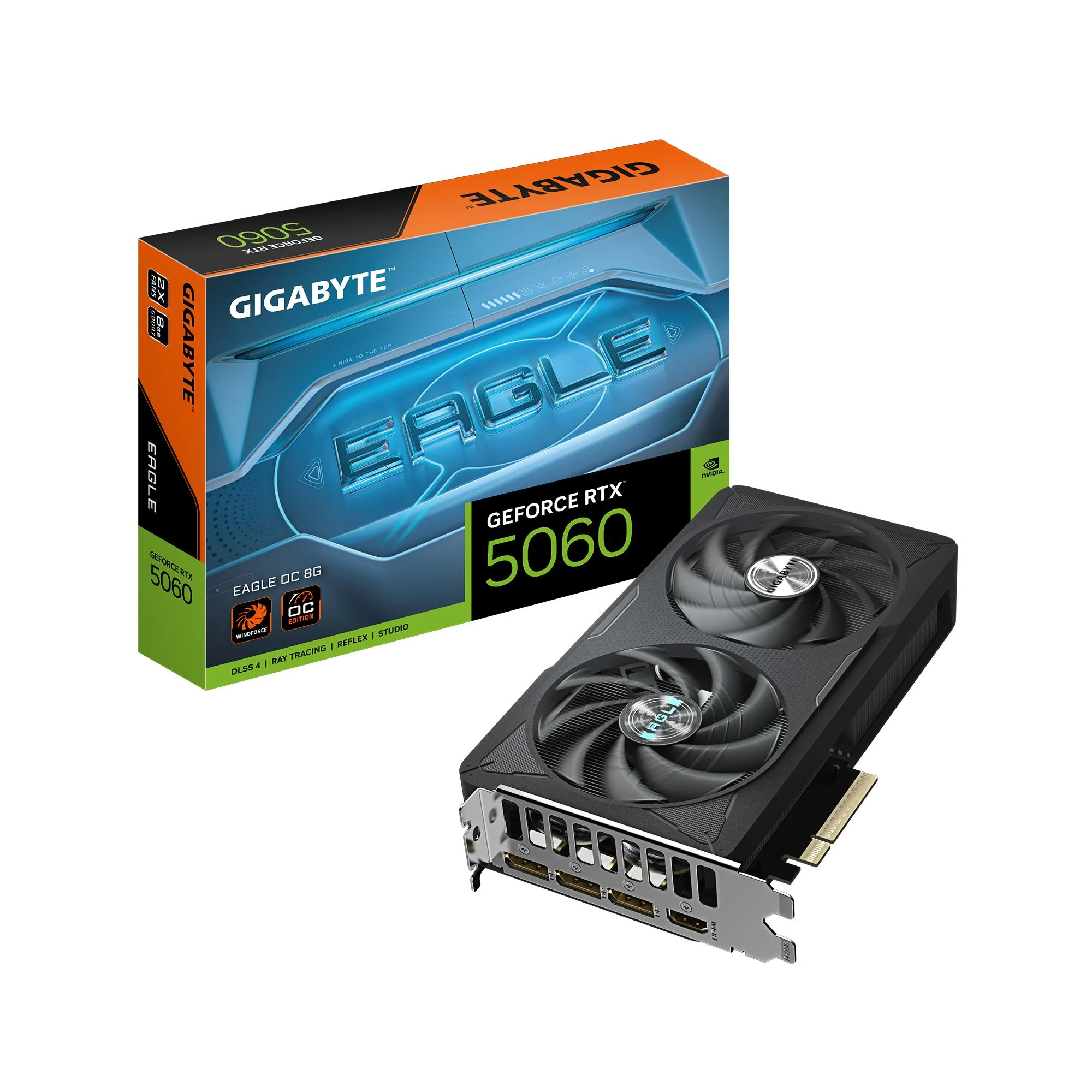 Gigabyte GeForce RTX 5060 EAGLE OC 8GB GDDR7 videokaar