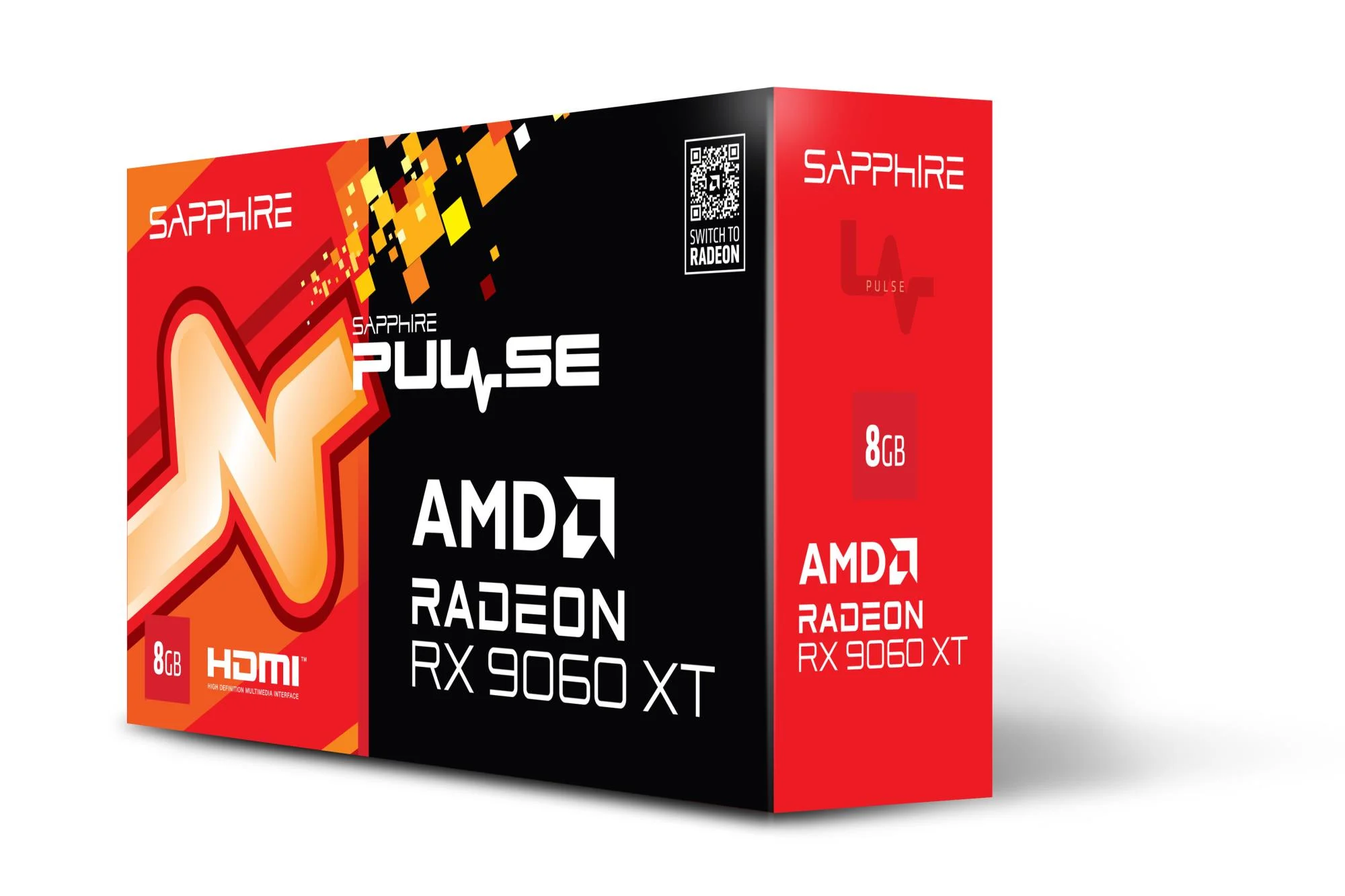 Sapphire PULSE RX 9060 XT 8GB GDDR6 videokaart