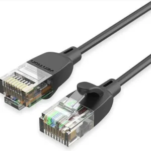 Vention Cat6A U/UTP võrgukaabel 1.5m must