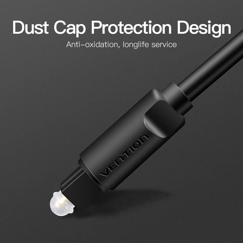 Vention TOSLINK → TOSLINK audiokaabel 1m