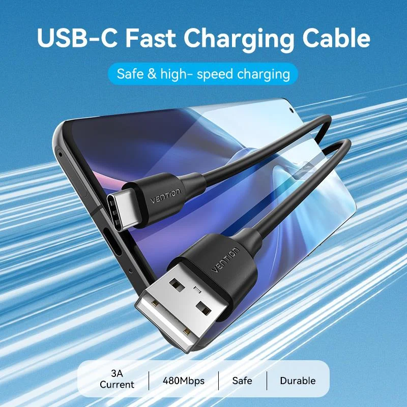 Vention USB-A → USB-C kaabel 0,5m