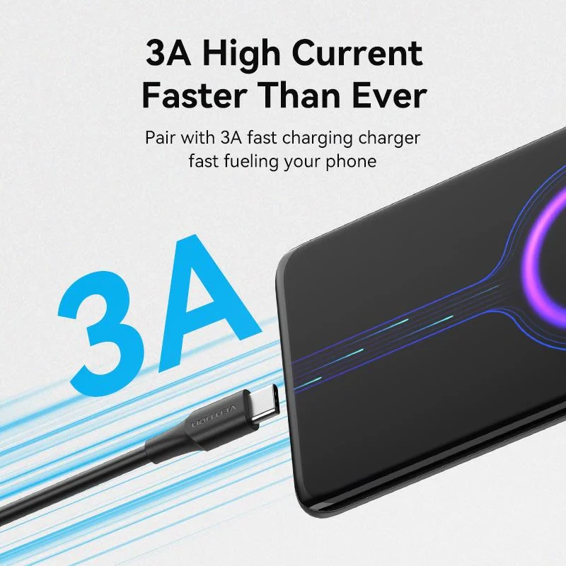 Vention USB-A → USB-C kaabel 0,5m