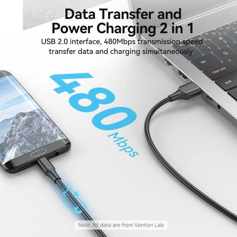 Vention USB-A → Micro-USB kaabel 0.5m