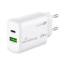 Mediarange MRMA112-2 25W USB/USB-C kiirlaadija