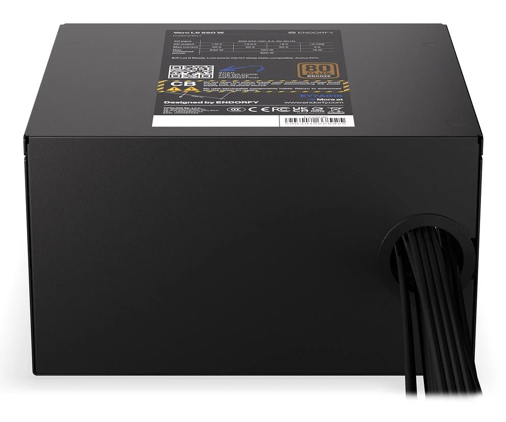 Endorfy Vero L6 550W 80+ Bronze toiteplokk