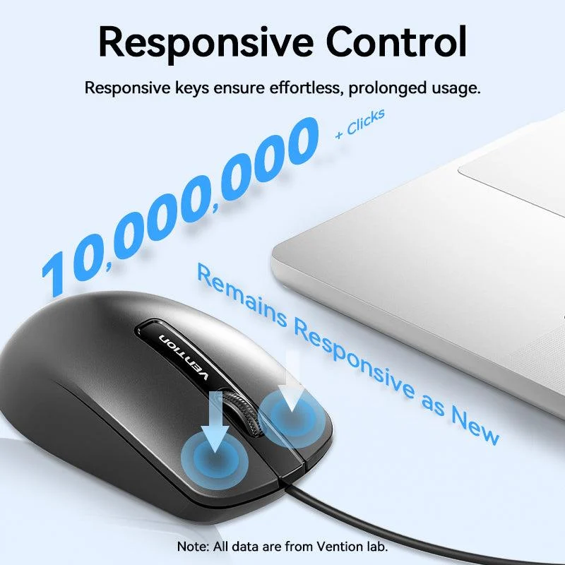 Vention 3-Button USB Wired Computer Mouse 1 mouse devices