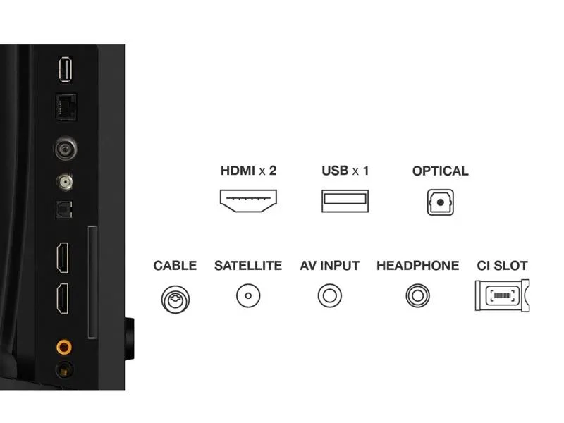 TCL 32V4C 32" HD QLED monitor