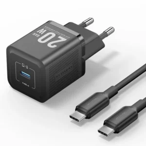 Vention TZ-FEPB0-EU-01 20W USB-C seinaadapter koos kaabliga