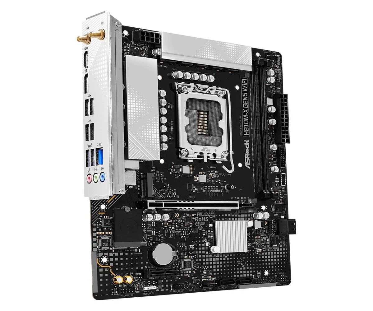 ASRock H810M-X GEN5 WIFI emaplaadi