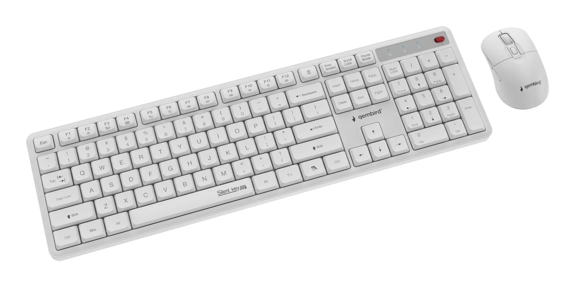 Gembird KBS-WMS-01-W keyboards