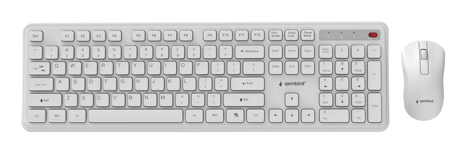 Gembird KBS-WPS-01-W keyboards