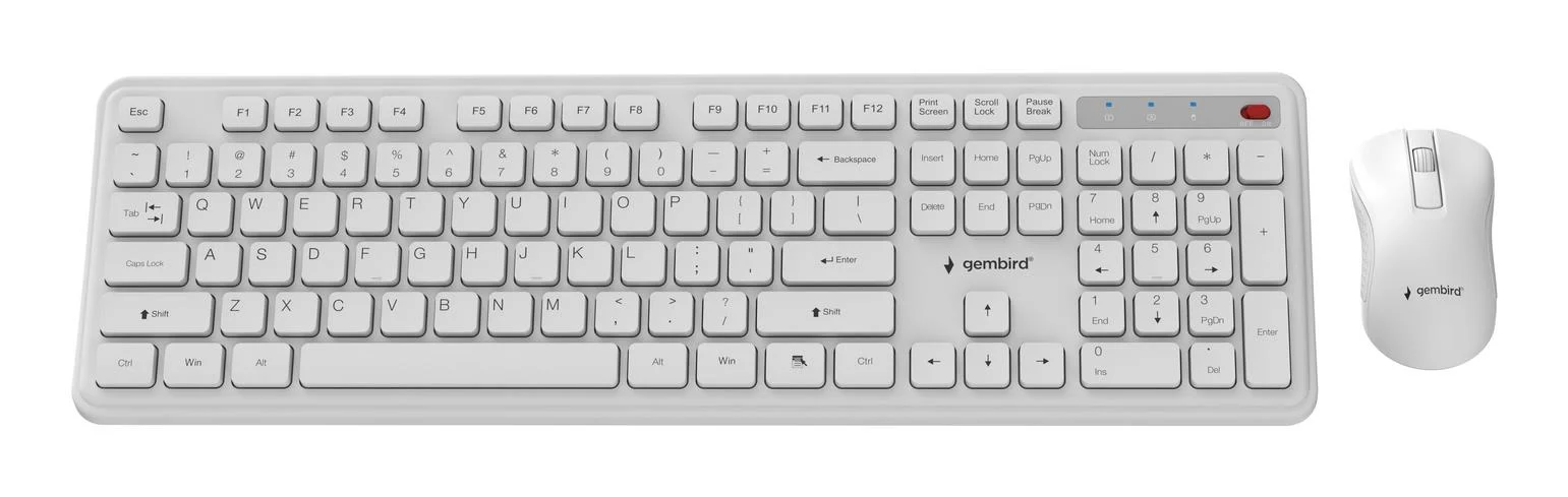 Gembird KBS-WPS-01-W keyboards