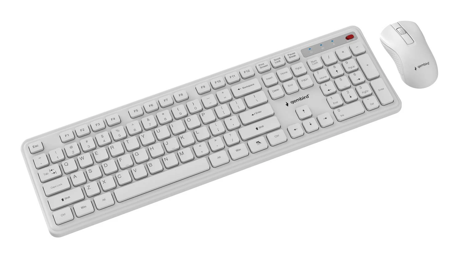 Gembird KBS-WPS-01-W keyboards