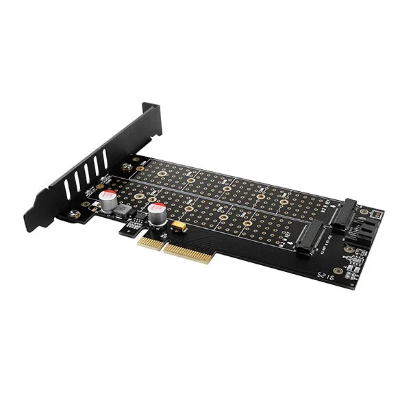 AXAGON PCEM2-DC PCI-E 3.0 4x M.2 SSD adapter