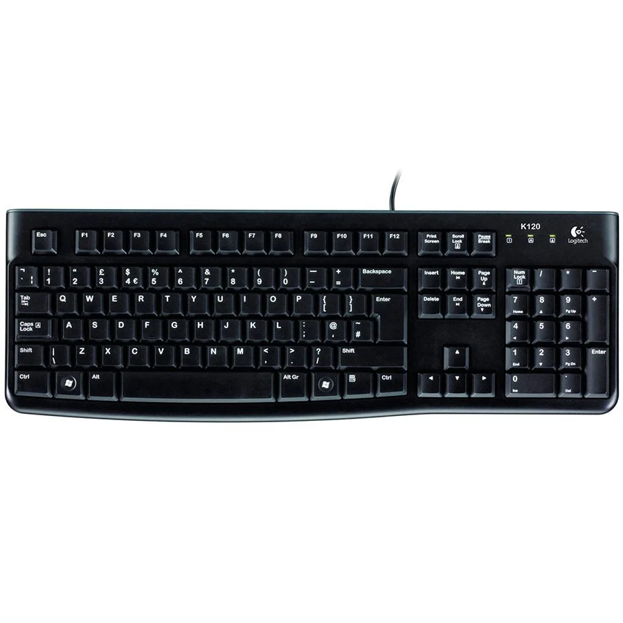 Logitech K120 juhtmega klaviatuur